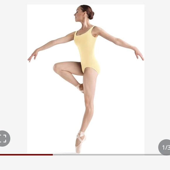 Bloch Womens Faire Microlux Tank Leotard SMALL NEW - Picture 1 of 2